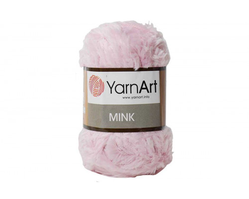 Пряжа YarnArt Mink – цвет 347 нежно-розовый