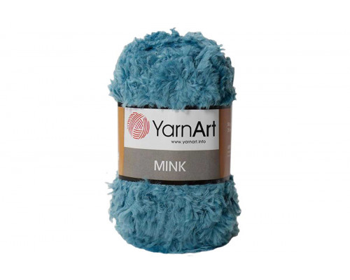 Пряжа YarnArt Mink – цвет 349 голубая бирюза