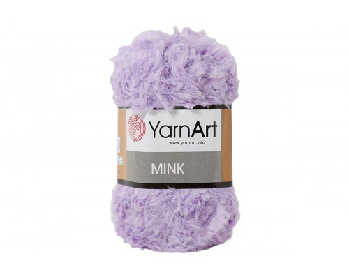 Пряжа YarnArt Mink – цвет 350 светло-сиреневый