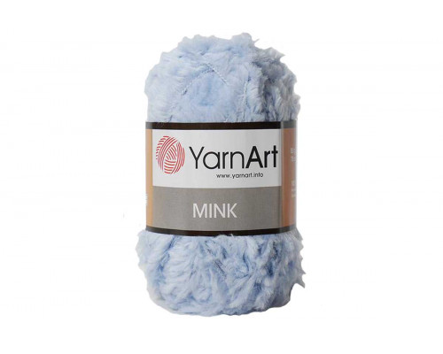 Пряжа YarnArt Mink – цвет 351 голубой