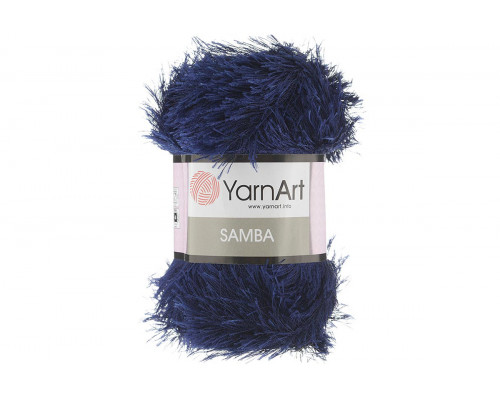 Пряжа YarnArt Samba – цвет 03 темно-синий