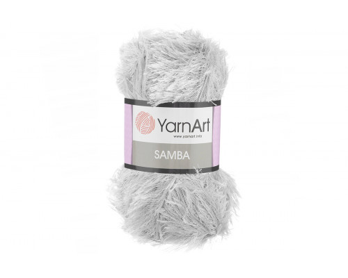 Пряжа YarnArt Samba – цвет 10 светло-серый
