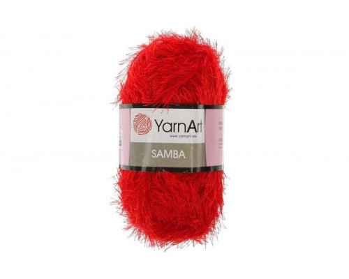 Пряжа YarnArt Samba – цвет 156 красный
