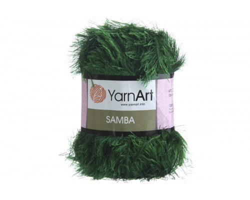 Пряжа YarnArt Samba – цвет 200 темно-зеленый