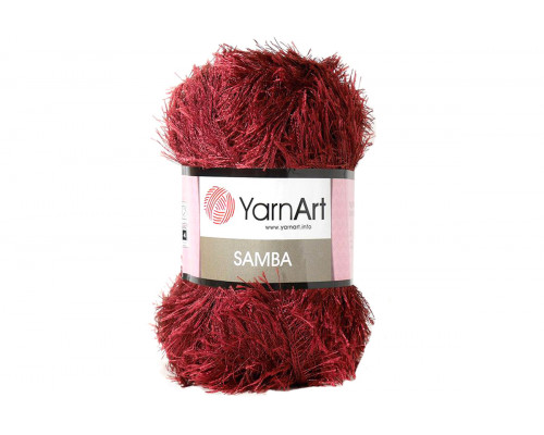 Пряжа YarnArt Samba – цвет 2028 бордовый