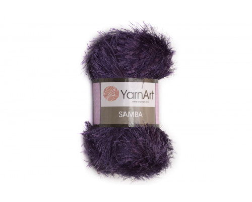 Пряжа YarnArt Samba – цвет 28 темно-фиолетовый