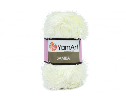Пряжа YarnArt Samba – цвет 830 кремовый
