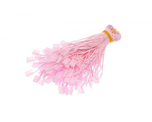 Биркодержатель полиэстер розовый