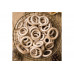 Деревянное кольцо/грызунок 30 мм бук c отверстиями