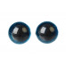 Глаза винтовые 12 мм голубые Блестки (пара)