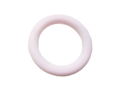 Силиконовое кольцо/грызунок 65 мм светло-розовое