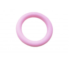 Силиконовое кольцо/грызунок 65 мм темно-розовое