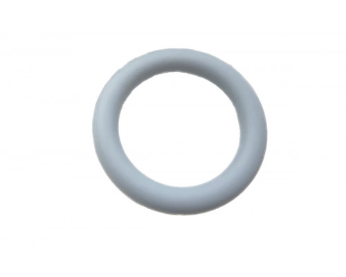 Силиконовое кольцо/грызунок 65 мм темно-серое
