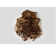 Волосы-трессы кудри длина 25 см, ширина 50 см, цвет лесной орех Р8