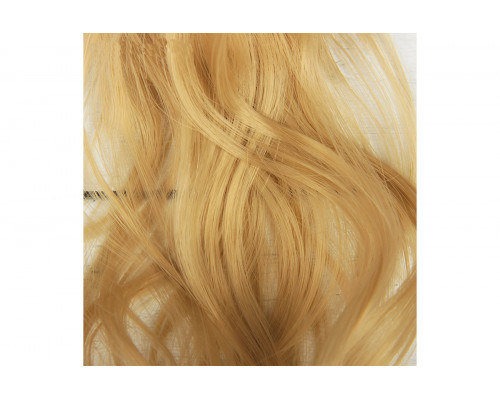Волосы-трессы кудри длина 40 см, ширина 50 см, цвет блондин 15