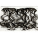 Волосы-трессы кудри длина 40 см, ширина 50 см, цвет черный 2В