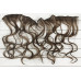 Волосы-трессы кудри длина 40 см, ширина 50 см, цвет шатен 8