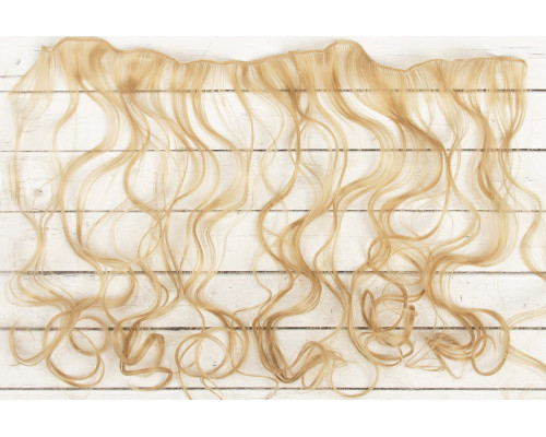 Волосы-трессы кудри длина 40 см, ширина 50 см, цвет светло-русый 24