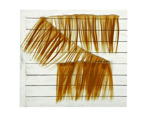 Волосы-трессы прямые длина 15 см, ширина 100 см, цвет светло-русый 16А