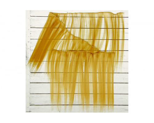 Волосы-трессы прямые длина 25 см, ширина 100 см, цвет блондин 15