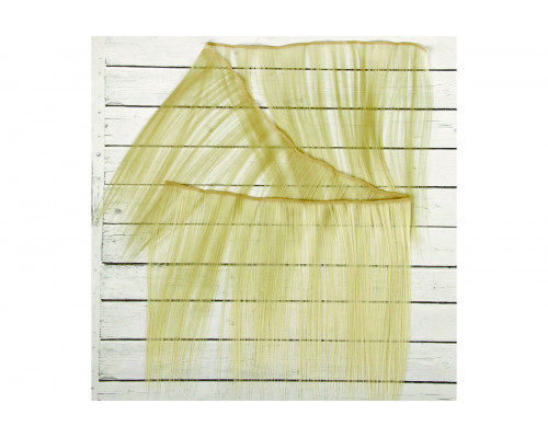 Волосы-трессы прямые длина 25 см, ширина 100 см, цвет блондин 88