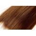 Волосы-трессы прямые длина 25 см, ширина 100 см, цвет шатен 12