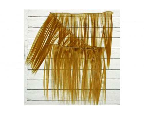 Волосы-трессы прямые длина 25 см, ширина 100 см, цвет светло-русый 22Т
