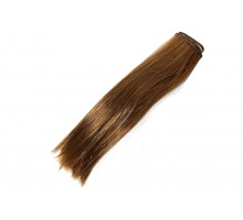 Волосы-трессы прямые длина 25 см, ширина 50 см, цвет лесной орех Р8