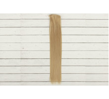 Волосы-трессы прямые длина 40 см, ширина 50 см, цвет блондин 16