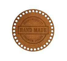 Заготовка для вязания круг 15 см «Hand made premium quality»