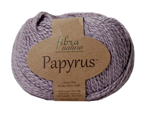 Пряжа Fibra Natura Papyrus (Фибра Натура Папирус) – цвет 229-10 пыльная сирень