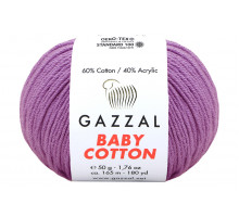 Gazzal Baby Cotton 3414 темно-сиреневый