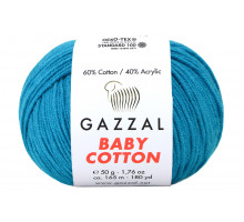 Gazzal Baby Cotton 3428 бирюза
