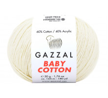 Gazzal Baby Cotton 3437 кремовый