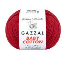 Gazzal Baby Cotton 3439 алый