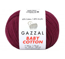 Gazzal Baby Cotton 3442 вишневый