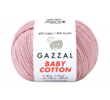 Gazzal Baby Cotton 3444 сухая роза