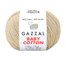 Gazzal Baby Cotton 3445 светло-бежевый
