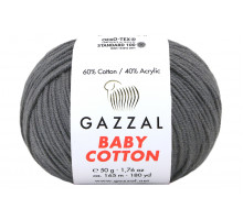 Gazzal Baby Cotton 3450 темно-серый