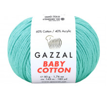 Gazzal Baby Cotton 3452 светло-бирюзовый