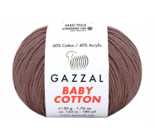 Gazzal Baby Cotton 3455 какао