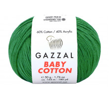 Gazzal Baby Cotton 3456 ярко-зеленый