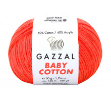 Gazzal Baby Cotton 3459 лосось