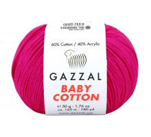 Gazzal Baby Cotton 3461 фуксия