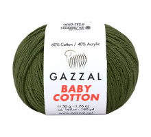 Gazzal Baby Cotton 3463 хаки