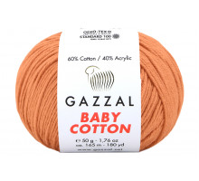 Gazzal Baby Cotton 3465 светлый терракот