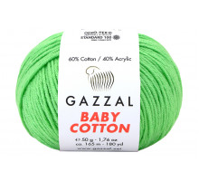Gazzal Baby Cotton 3466 салатовый