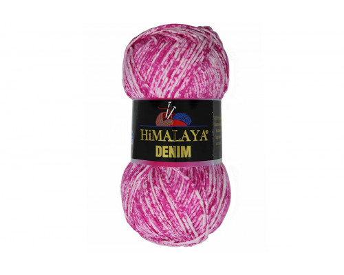 Пряжа Гималаи/Хималая Деним – цвет 115-13 ярко-розовый