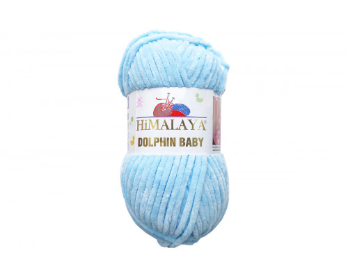 Пряжа Гималаи/Хималая Долфин Беби – цвет 80306 нежно-голубой