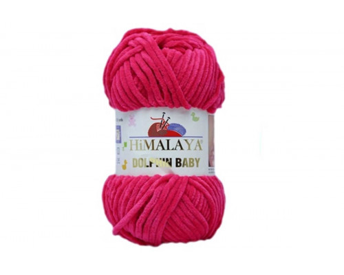 Пряжа Гималаи/Хималая Долфин Беби – цвет 80314 ярко-малиновый